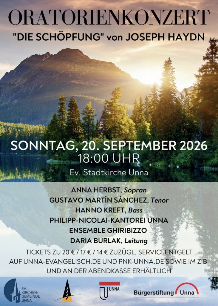 Oratorienkonzert 20.9.26